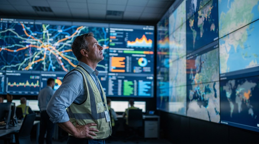 Monitoreo de la operación logística en tableros