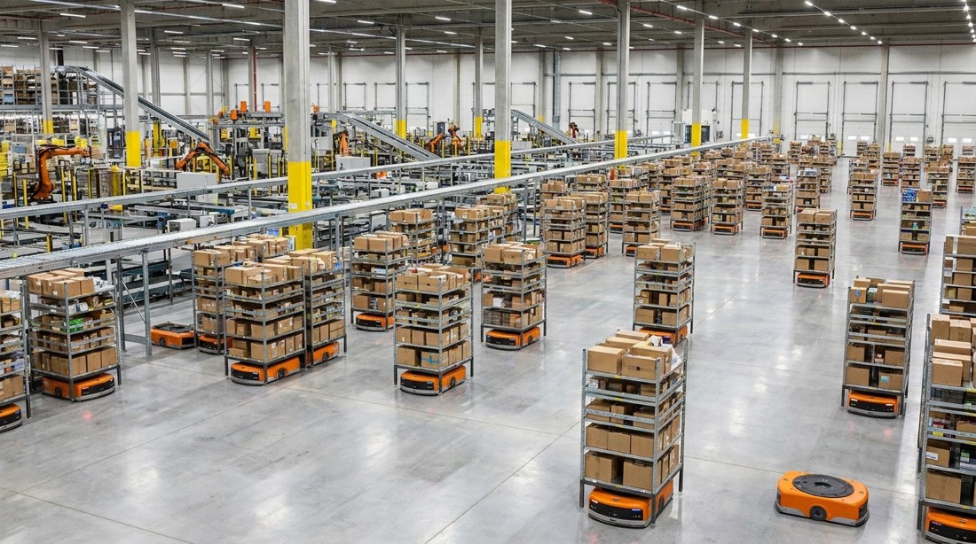 Automatización del depósito con robots móviles